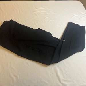 Lululemon Fast & Free High Rise Leggings Size 10 Black Pockets